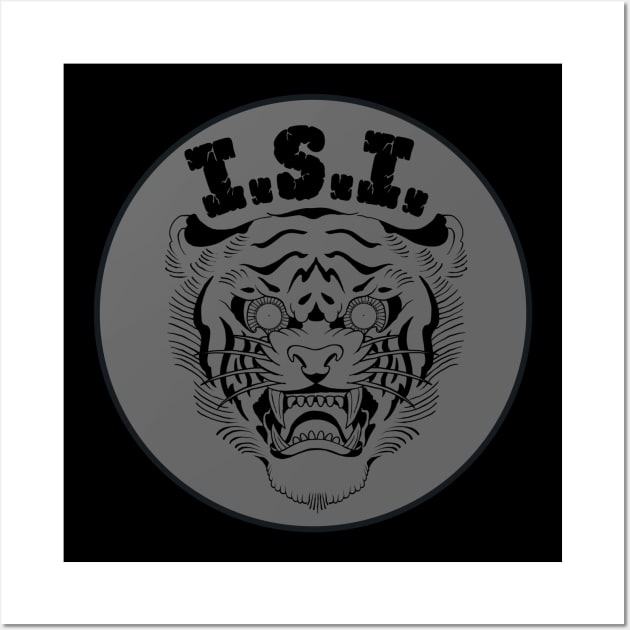 ISI grey circle logo Wall Art by isi group